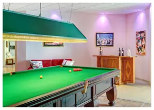 Full size snooker table in the party room