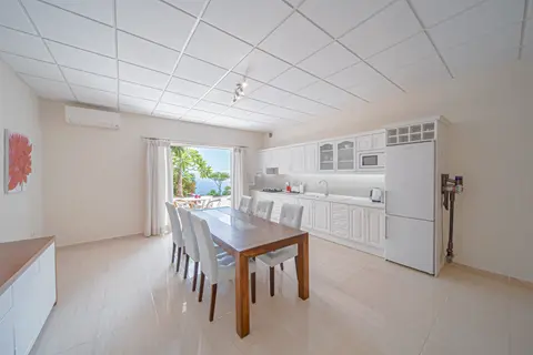 Fully equipped kitchen in the separate apartment at Villa Monaco Adeje Tenerife