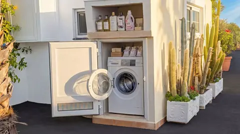 Laundry area in chalet at Villa Monaco Adeje Tenerife