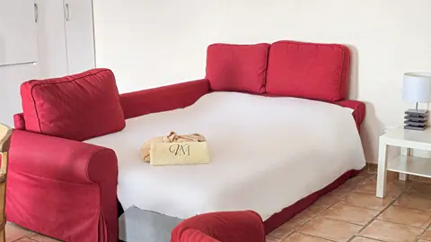 Optional sofa bed in chalet at Villa Monaco Adeje Tenerife