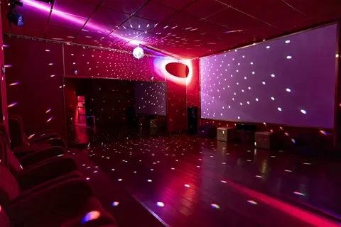 Private cinema at Villa Monaco Adeje Tenerife