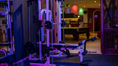 Private gym at Villa Monaco Adeje Tenerife