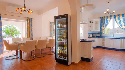 Main kitchen at Villa Monaco Adeje Tenerife