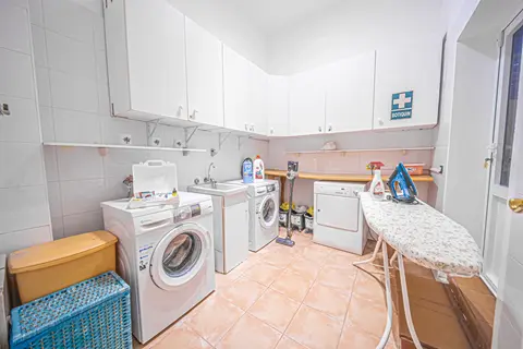 Laundry room in the main villa at Villa Monaco Adeje Tenerife